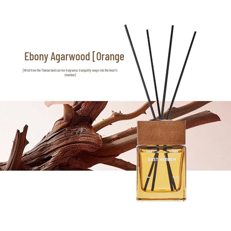 Креативный стеклянный безпламенный аромадиффузор - Цветочный аромат, Долговечный освежитель воздуха для помещений 100ml