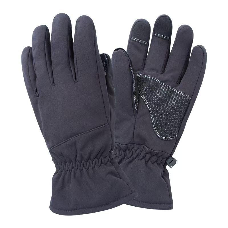 Winter Skiing Warm Cycling Gloves for Men and Women Plus Fleece Thickened Waterproof Touch Screen