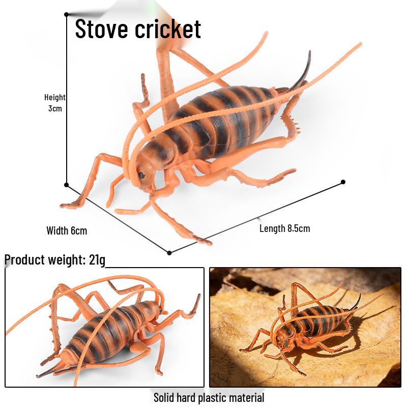 Children s Cognitive Animal Insect Model Toy - Praying Mantis & Grasshopper Figures