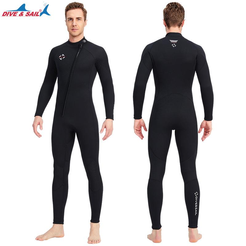 Combinaison De Plongée Dive&Sail 5mm – Manches Longues – Taille S – Femme/Enfant