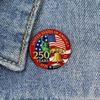 Commemorative Enamel Pin Limited Edition Metal Fashion Brooch Us Patriotic Badge Timeless American Flag Lapel Pin For Gift For