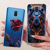 Clear Cover For Samsung J8 2018 Case SM-J810G Cute Cat Fashion Butterfly Funny 2D Painted Casing For Samsung Galaxy J8 2018