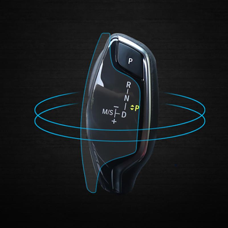 Consola centrală de protecție TPU automată Buton schimbător de viteze Autocolant film interior pentru BMW G30 G38 Seria 5 2018- mașină