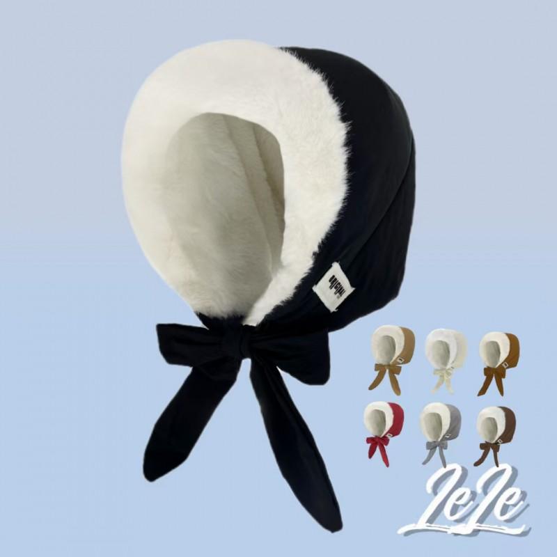 Winter Warm Fleece Lined Balaclava Hat With Neck Cover Women Men Cycling Windproof Ear Protection