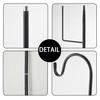 BHBL Shepherd Hooks Rust Garden Stake Outdoor Metal Plant Stand Hanger Bird Feeder Pole 120X10X1cm