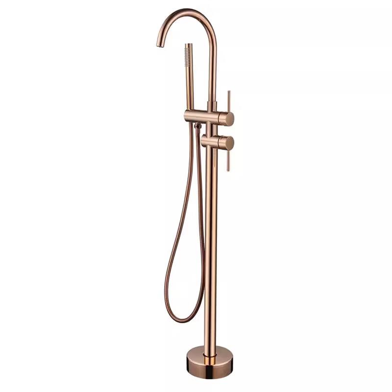 TLXT Floor-Standing Bathtub Faucet with Shower Set