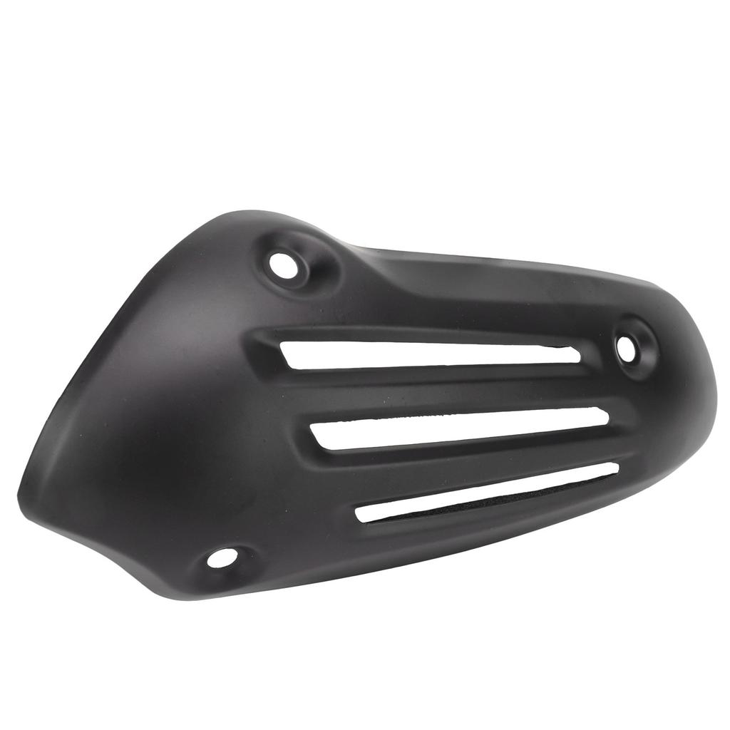 Exhaust Pipe Heat Shield Stainless Steel Exhaust Pipe Protector Replacement for Vespa Sprint 150 Primavera 125 150 Black