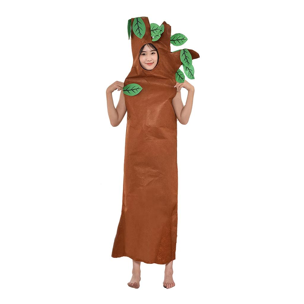 PIENSE Cosplay Costume, Tree Fairy Kigurumi, Halloween Costume, Christmas Costume, Party Costume, Event Costume (170cm)