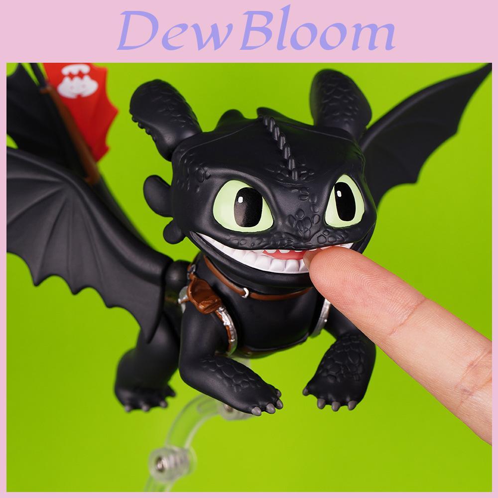 How To Train Your Dragon Toothless Plastic Model With Movable Joints For Kids And Fans