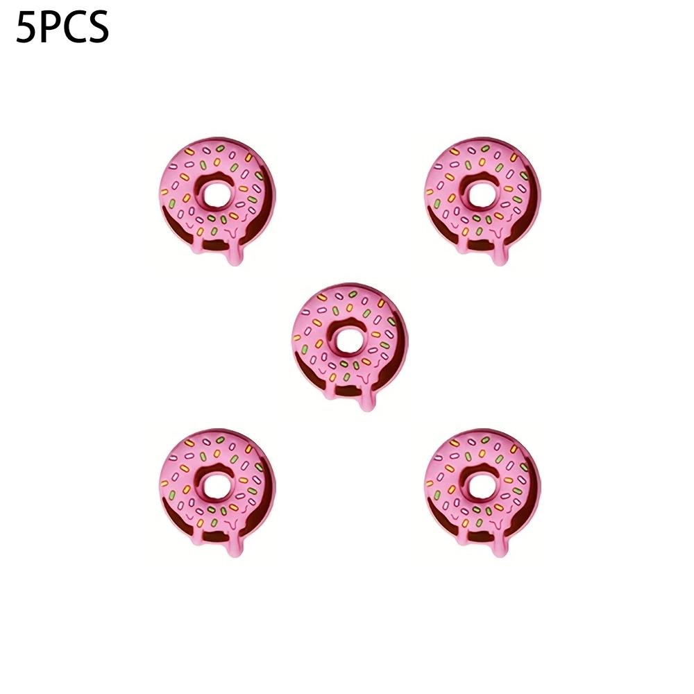 

5/25PCS cake series silicone bead set, perfect for DIY handmade crafts such as keychains, necklaces, bracelets, etc