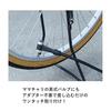 Panaracer Bicycle Pump (Compatible with All Valves), Resin, One-Touch Floor Pump with Gauge, BFP-PGEZ1-B