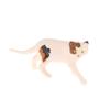 Solid Simulation Animal Model Lying Orange Cat Figurine Cute Desktop Decoration Mini Pet Cat Model Ornament