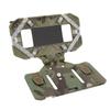 Foldable Training Vest Phone Holder Multifunctional Folding Navigation Pad Vest Phone Board Plate Carrier