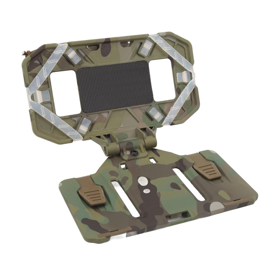 Foldable Training Vest Phone Holder Multifunctional Folding Navigation Pad Vest Phone Board Plate Carrier