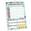 Detachable Daily Meal Planner with Horizontal Ins Style for Self-Discipline and Time Management Sticky Notes