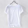 201A Men's Pure Cotton Summer T-Shirt - Short Sleeve, 8 Colors