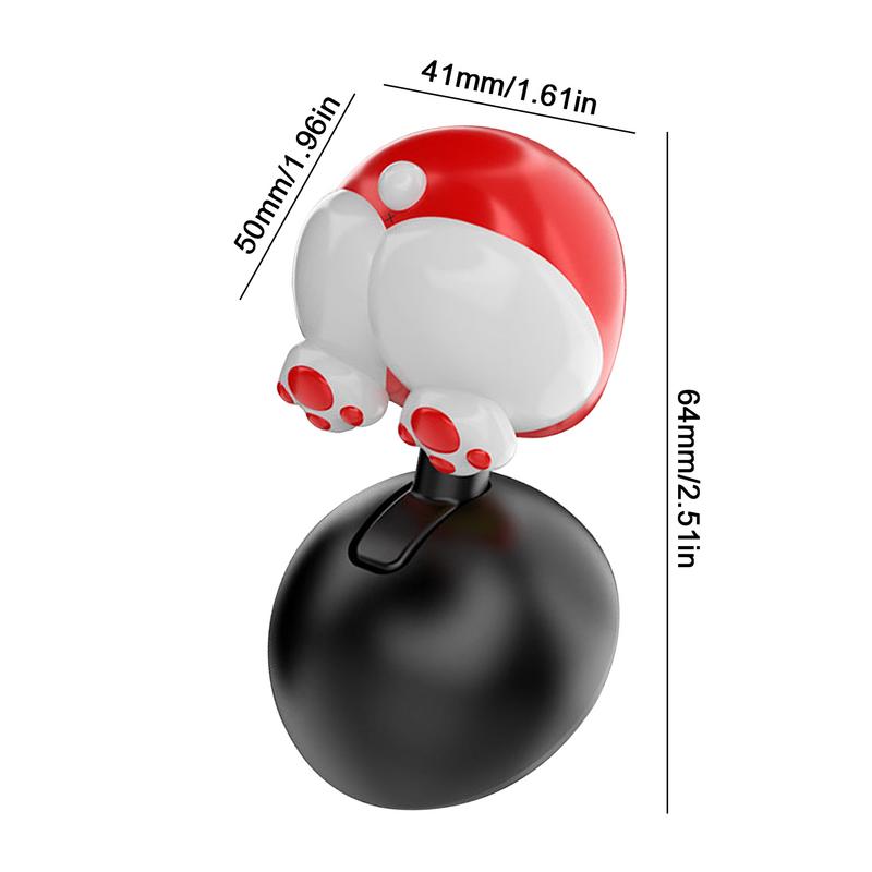 Car Push To Start Button Rocker Cartoon Design Push Start Joystick Alloy Car Accessories Push Start Button Push Decorative