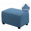 Rectangle Jacquard Ottoman Stool Cover Elastic Footstool Sofa Slipcover Footrest Chair Covers Furniture Protector Covers NEW
