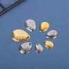 20Pcs Tackle Craft Bait Tool Lure Plaice Fishing Spinner Blades Metal Waterdrop Shape Spoons DIY Hard Bait Accessories