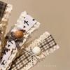 Knitting Colorful Flower Print Magic Tape Headband For Women Girls Sweet Hair Ornament Headwear Headband Hair Accessory