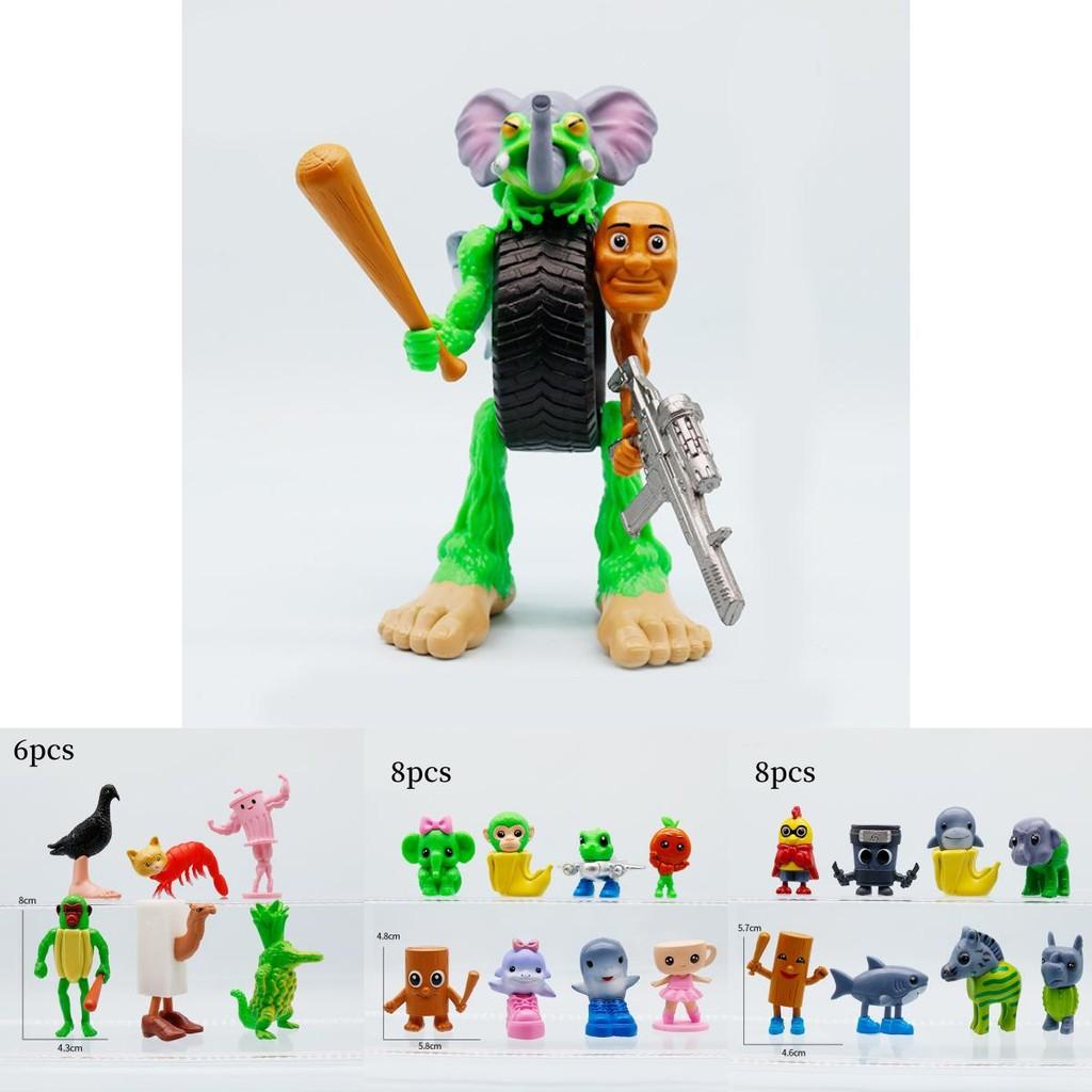 Italian Brainrot Al Pvc Mythical Creatures Figure Set With Collectible Design For Fantasy Enthusiasts