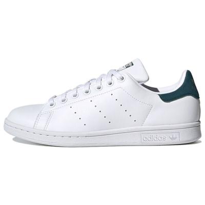 Originals Stan Smith Blue Tail Casual Slip Resistant Durable Low Top Skate Shoes Unisex Sneakers White S42581