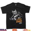 Best Yorkie Dad Ever Dog Yorkie I Love Yorkie Dad Men Women 100% Cotton T-shirt Mens Tees Top