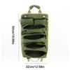 Multi-Pocket Tool Bag Portable Roll Up Tool Bags Oxford Cloth Hardware Tools Pouch Space-Saving Tool Organizer Carrier Bag