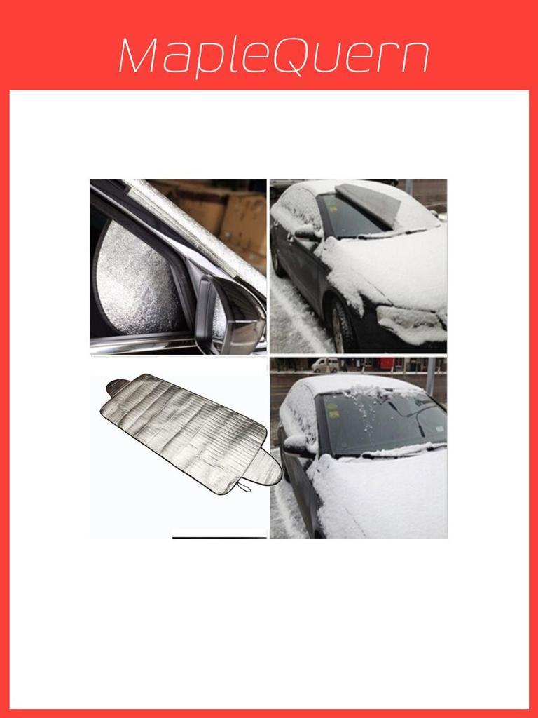 Premium Portable Folding Dust Shield Car Windshield Protector Sun Shade Auto Visor Cover For Four Season Protection