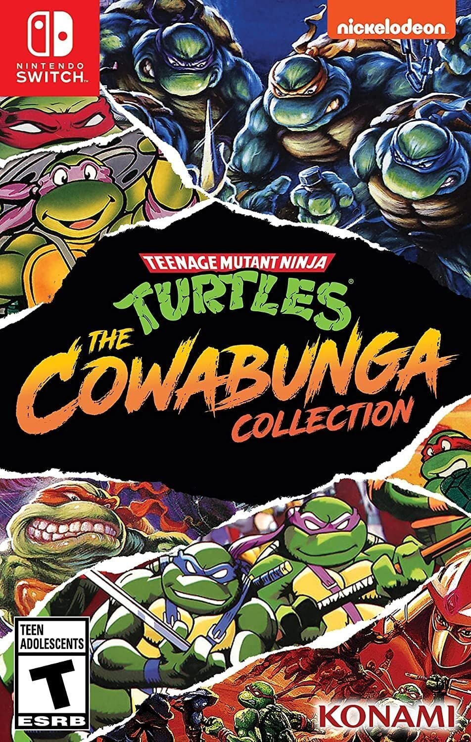 

Teenage Mutant Ninja The Cowabunga Collection Limited Edition North Switch Turtles (Импорт Америка) –