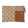 Gucci GG Emblem Logo Embossed Details Leather Wallet Medium Women's Brown