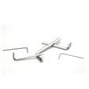 1Pcs 0.9 1.27 1.5 2 2.5 3 4 5 6 8Mm Metric Allen Nickel Plating Hexagon Keys Set Ball Point End Long Arm Hex Key Wrench