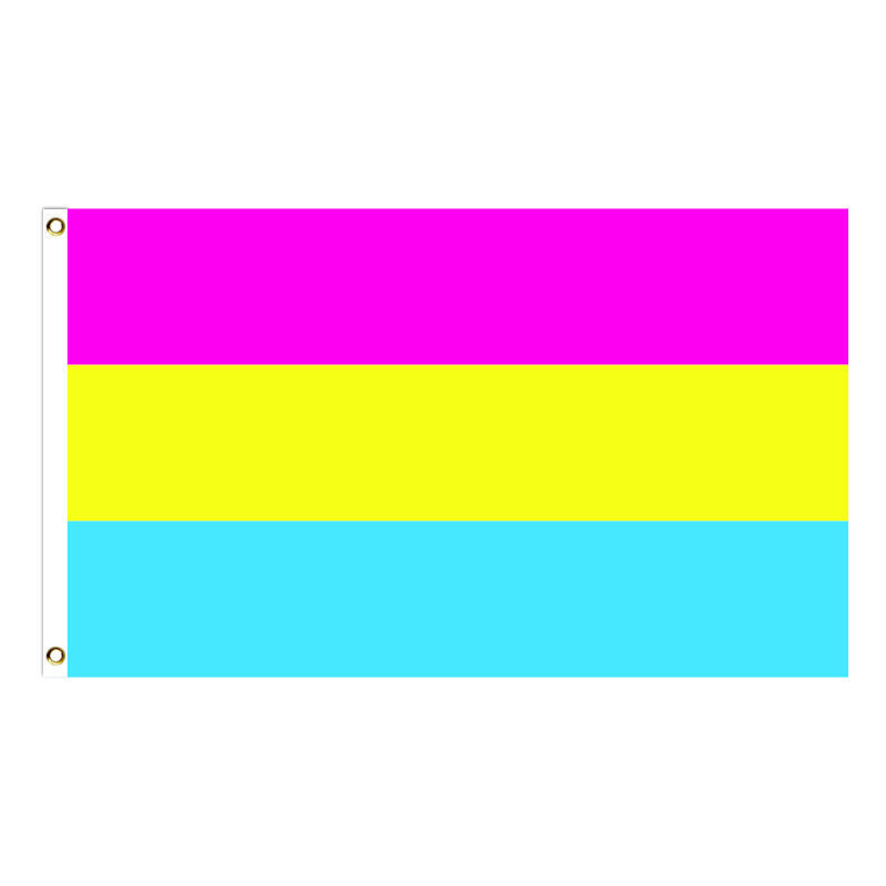 High Quality 2x3ft Polyester Rainbow Lesbian Bisexuals Gay Transgender Pride LGBT Flag