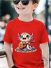 Summer Children's T-shirts Children's Short-sleeved Tops Boy Girls' Tops