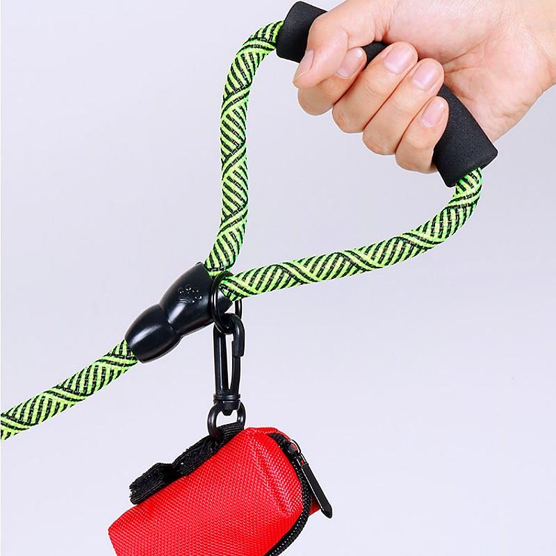 Dog Leash One-drag-three Dogs Leashes Double-head Leash for Dogs Walking Detachable Leashes Soft Handle Dog Chain Pet Products