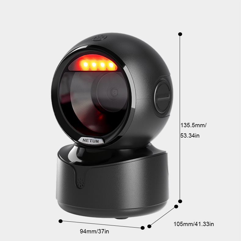 Bluetooth QR Scanner Stand for Supermarkets
