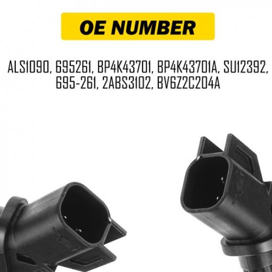 2x ABS Raddrehzahlsensor Vorne Links Rechts Für C30 VOLVO C70 S40 S60 S80 V50 V70 EXV