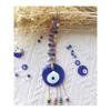 Decorazione da Parete con Ciondolo Blu Occhio Maligno Perline Stile Turco