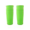 Breathable Football Leg Guards with Mesh and Sweat-Wicking Sock Sleeves