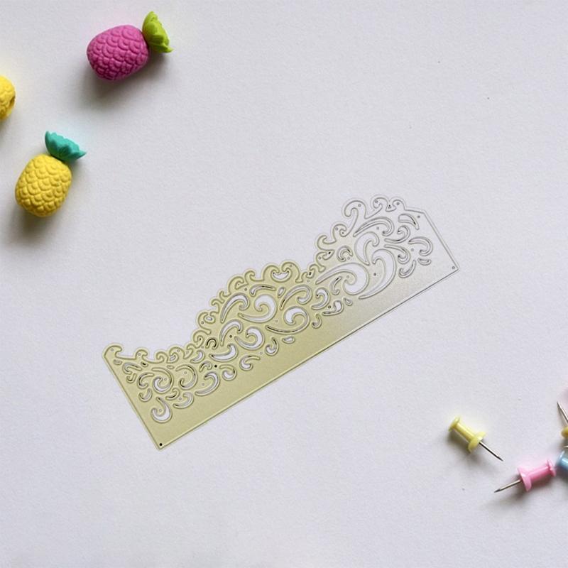 Hollowed Lacing Floral Cutting Dies Carbon Steel Die Cut Metal Embossing Templates for Card Making Scrapbooking Craft