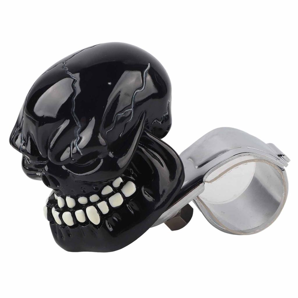 Skull Steering Wheel Knob Spinner Suicide Power Handle for Cars Trucks Tractors Boats