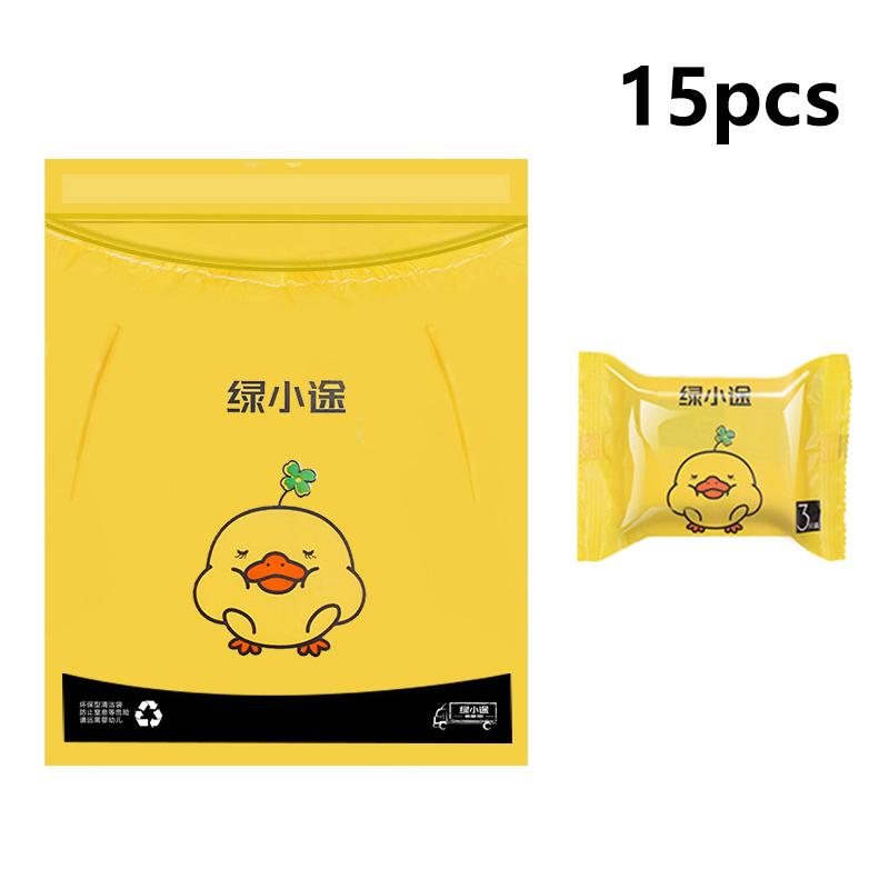 Adhesive Car Trash Bag Disposable Car Interior Hanging Multi-Functional Clean Bag Small Plastic Bag Car Garbage Bin