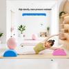 Non-slip Semi-circular Yoga Brick for Core Training and Balance Support