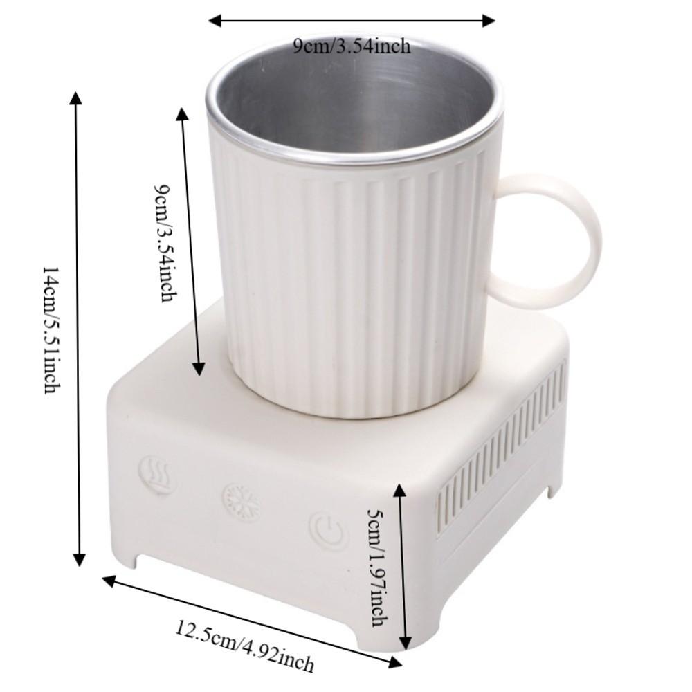 Aluminum Inner Quick-cooling Cup Heating and Cooling Dual-purpose Heated Water Cup  Gift
