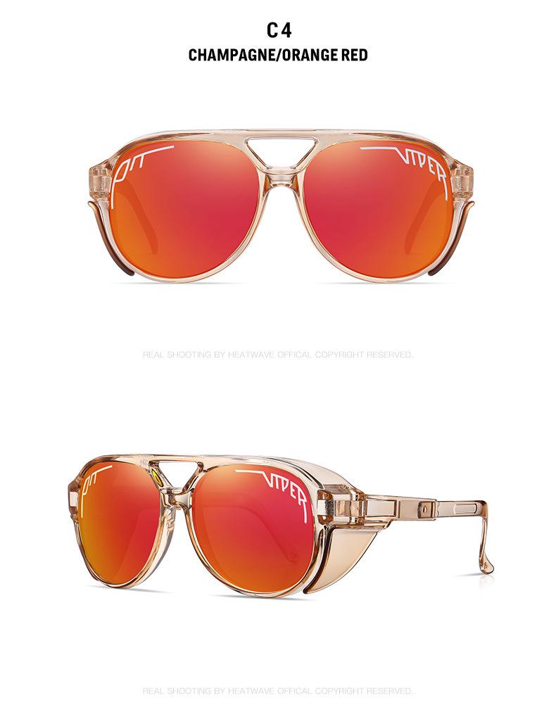 Pit Viper Polarized Windproof Cycling Sunglasses – European & American Outdoor Sports Style