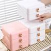 Desktop Drawer Jewelry Hair Accessories Sundries Storage Box Tabletop Organizer for Bedroom Dormitory Office