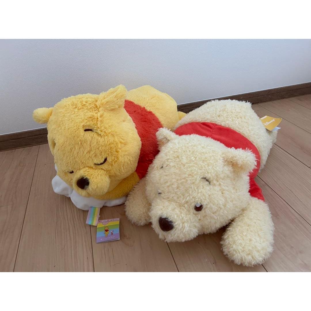 [With tag] Disney Winnie the Pooh stuffed toy set of 2
