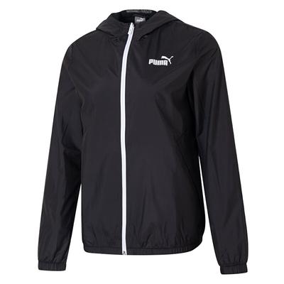 Logo Bequeme Winddichte Kapuzen-Atmungsaktive Laufjacke Damen Jacken Schwarz 672909-52