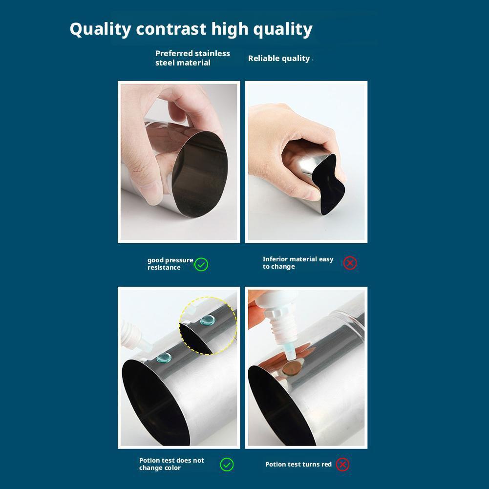 Parking Heater Accessories Stainless Steel Corrugated Smoke Exhaust Pipe, Exhaust Pipe Elbow Connecting Pipe, Durable Anti-Rust