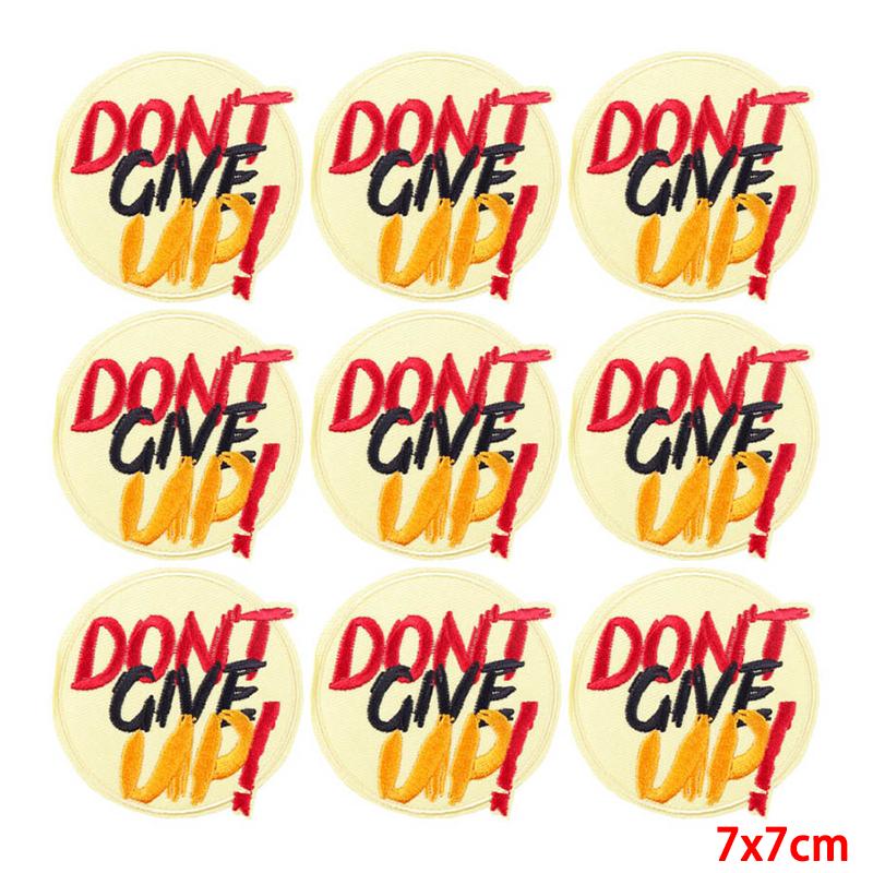 10 Pcs/lot Wholesale Embroidery Patch Iron On Patches For Clothing Patches On Clothes Jackets Decor Applique Sew Supplies